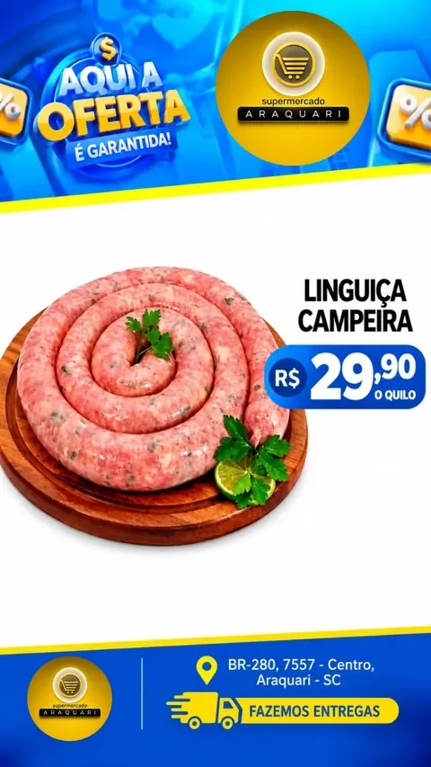 Encarte Supermercado Araquari