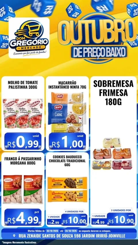 Encarte Mercado Dom Gregório