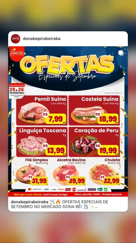 Encarte Supermercado Dona Bê