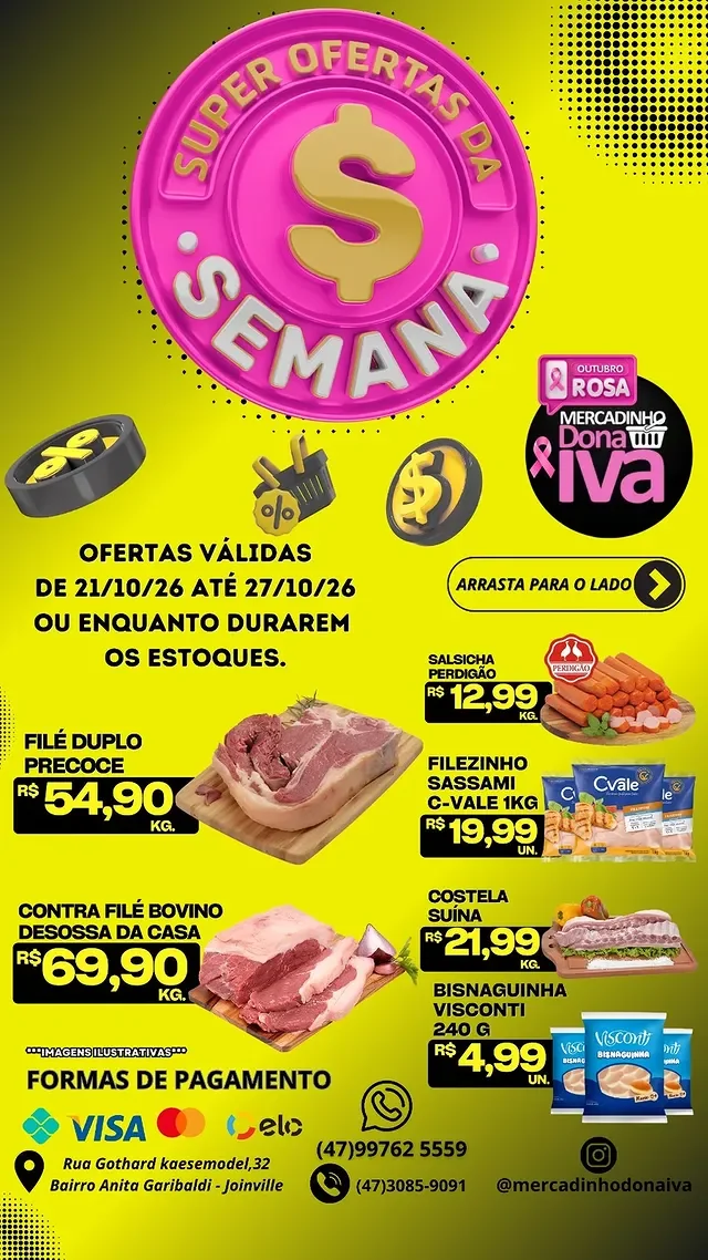 Encarte Mercadinho Dona Iva