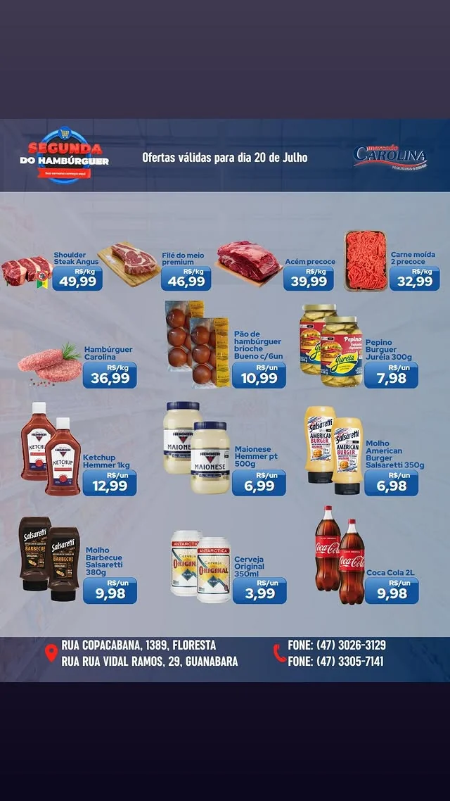 Encarte Supermercado Carolina