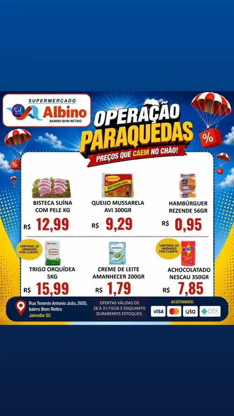 Encarte Supermercado Albino