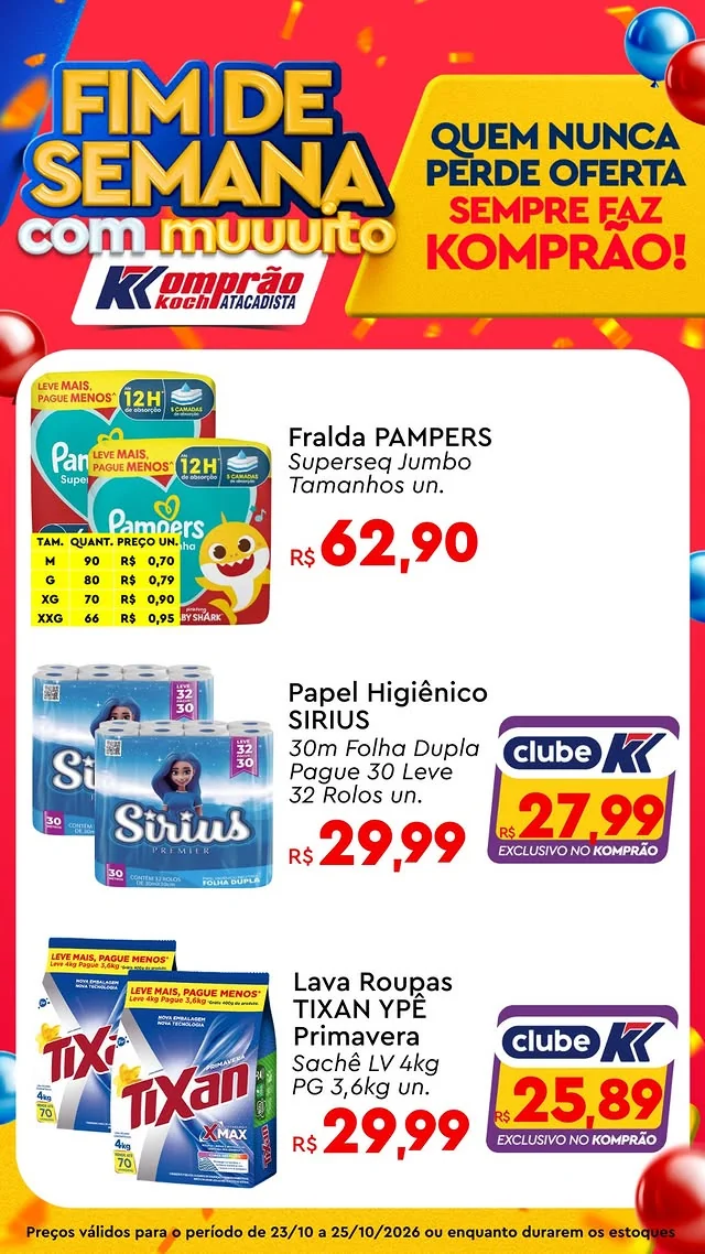 Encarte Komprão Koch Atacadista