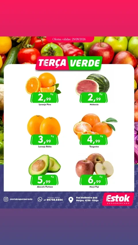 Encarte Estok Supermercado