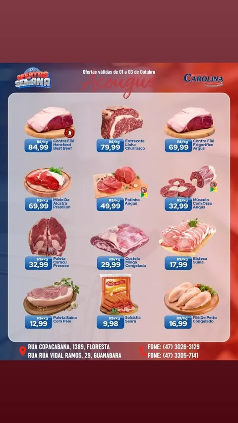 Encarte Supermercado Carolina