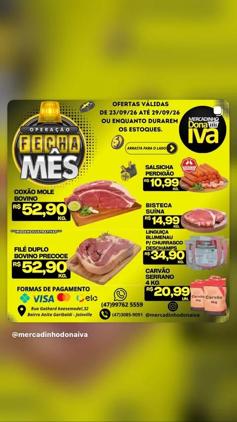 Encarte Mercadinho Dona Iva