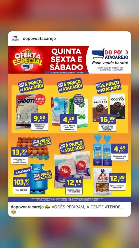 Encarte Do Povo Atacarejo