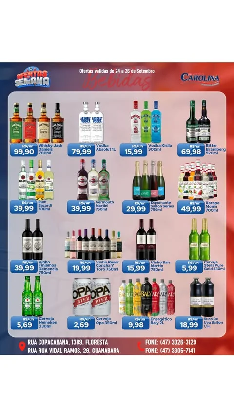 Encarte Supermercado Carolina