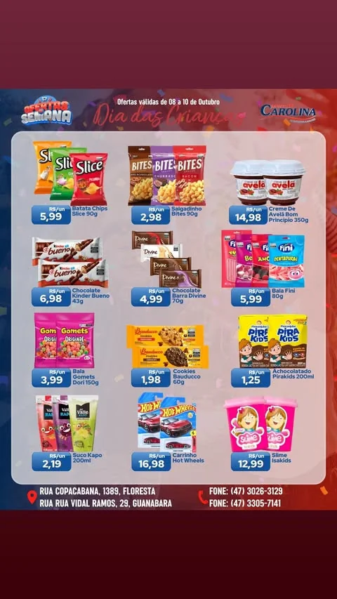 Encarte Supermercado Carolina
