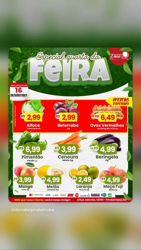 Encarte Supermercado Dona Bê