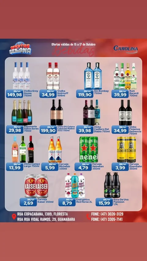 Encarte Supermercado Carolina