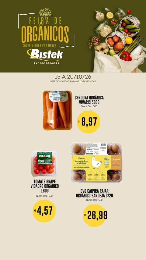 Encarte Bistek Supermercados