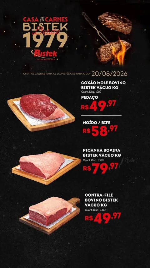 Encarte Bistek Supermercados