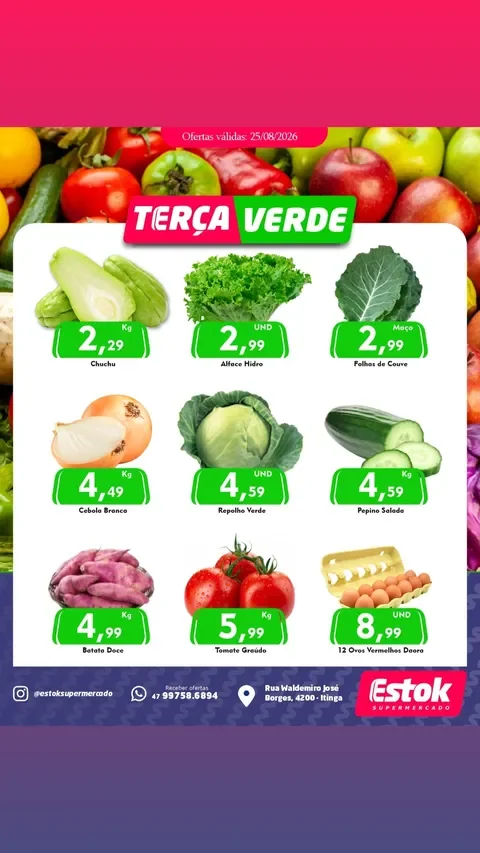 Encarte Estok Supermercado