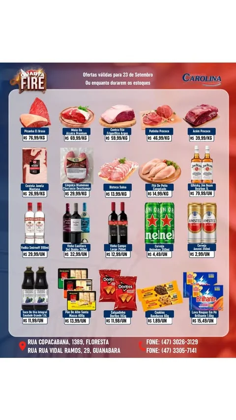 Encarte Supermercado Carolina