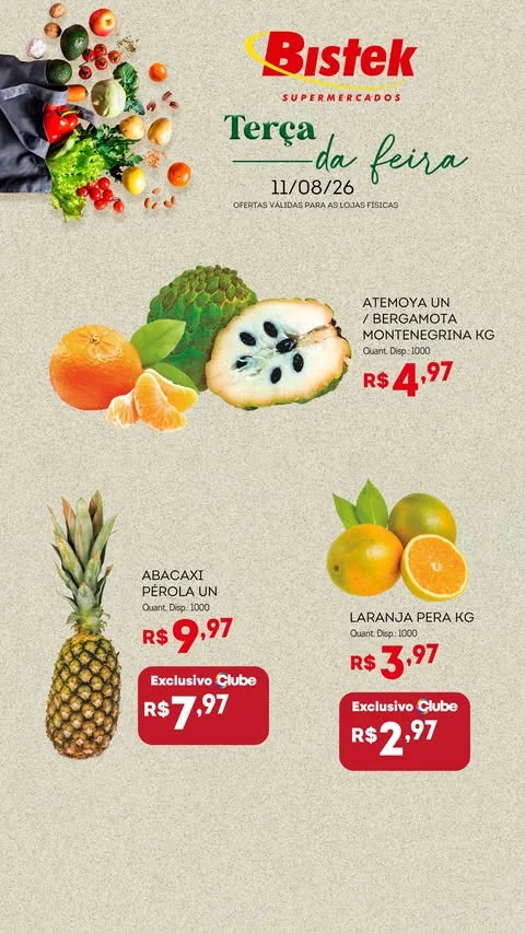 Encarte Bistek Supermercados