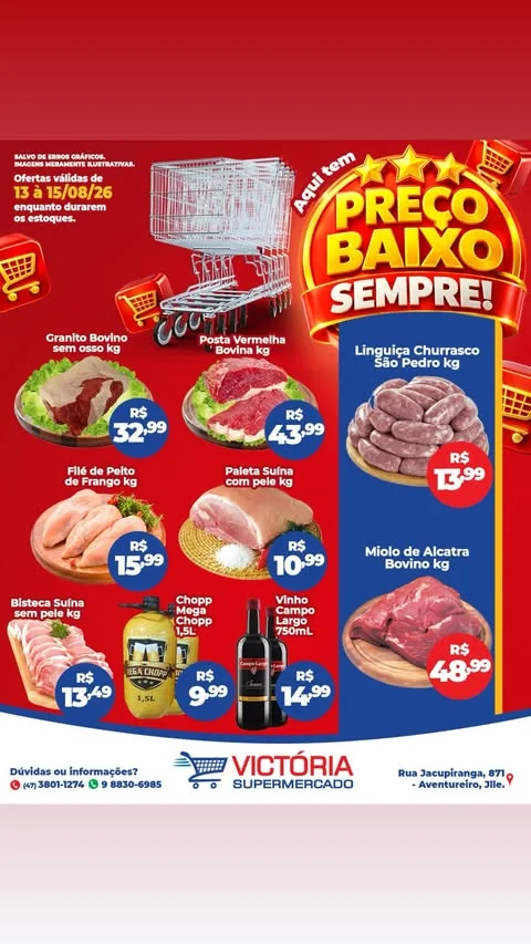 Encarte Supermercado Victória