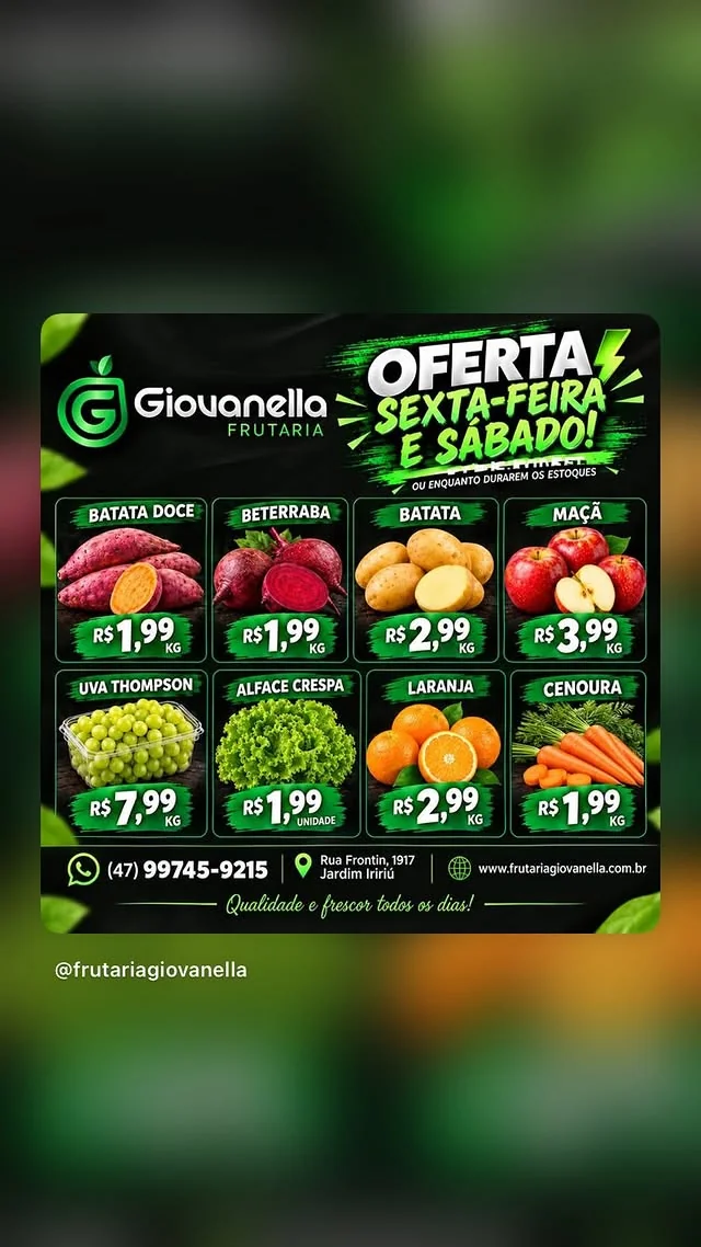 Encarte Frutaria Giovanella