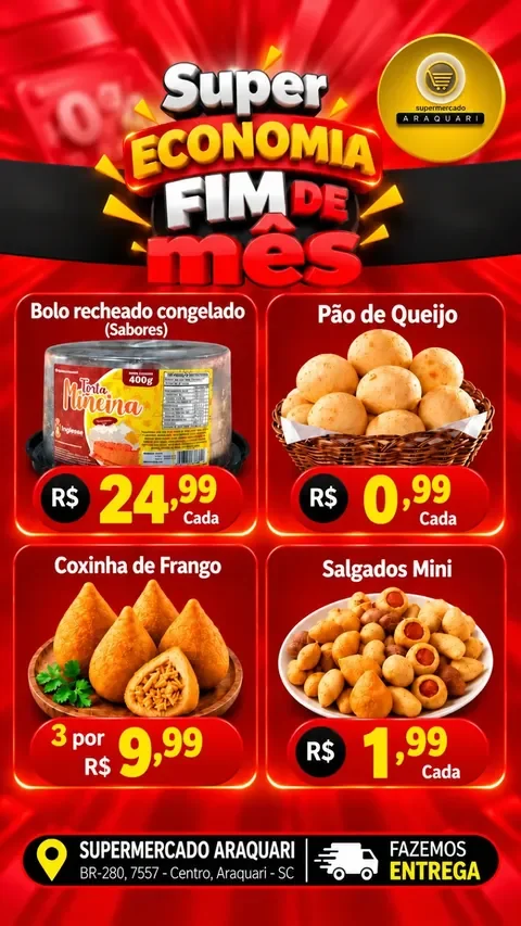 Encarte Supermercado Araquari