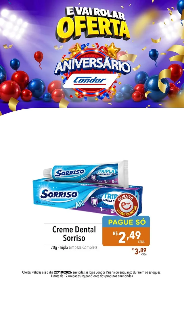 Encarte Rede Condor