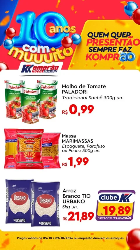 Encarte Komprão Koch Atacadista