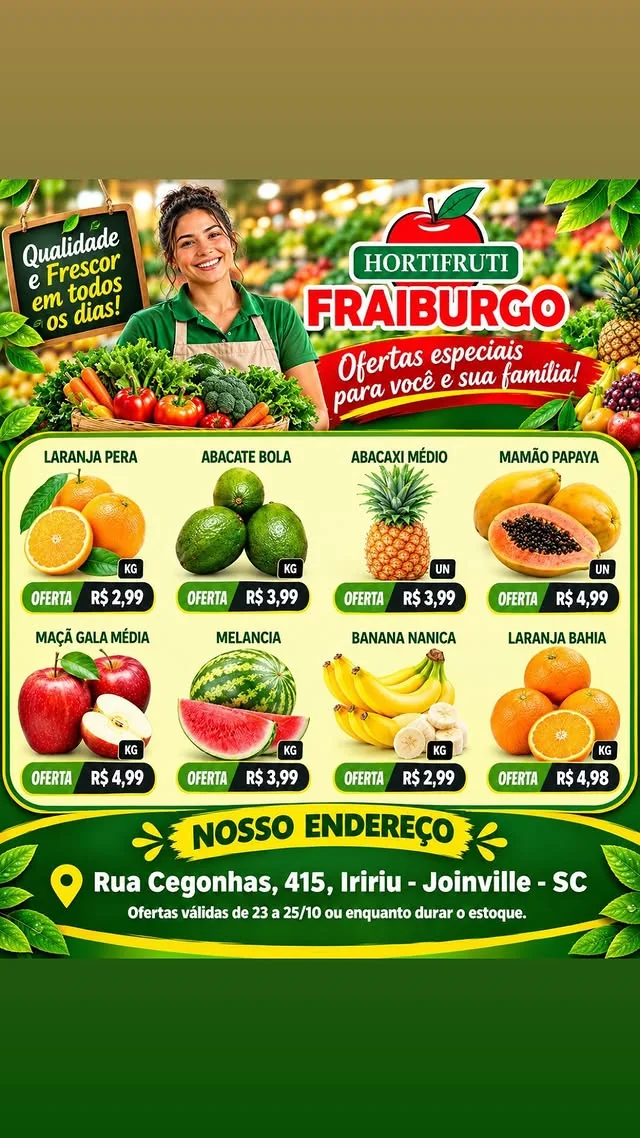 Encarte Hortifruti Fraiburgo