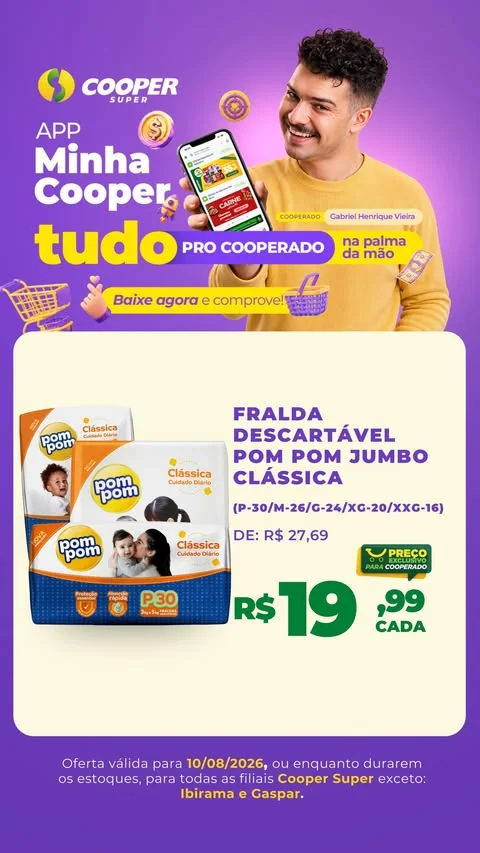 Encarte Cooper Super