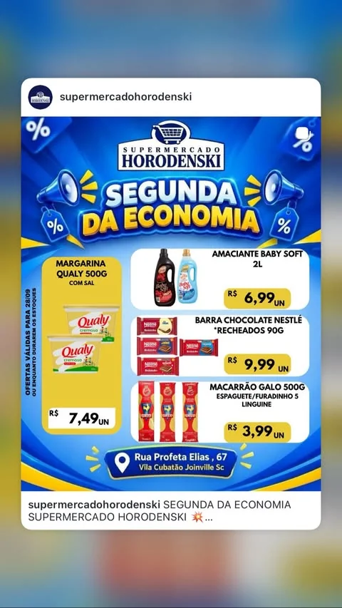 Encarte Supermercado Horodenski