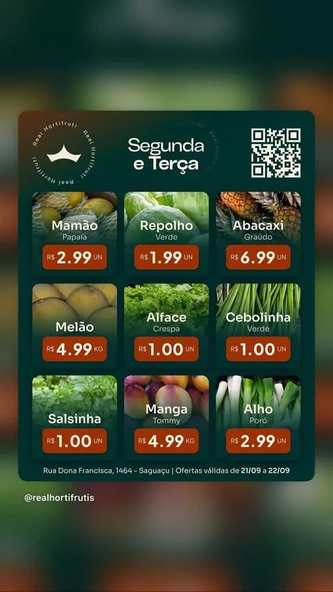 Encarte Real Hortifruti