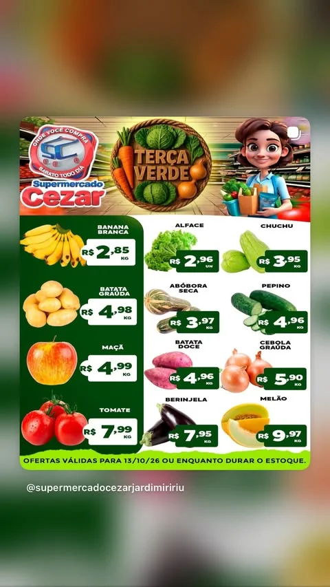 Encarte Supermercado Cezar