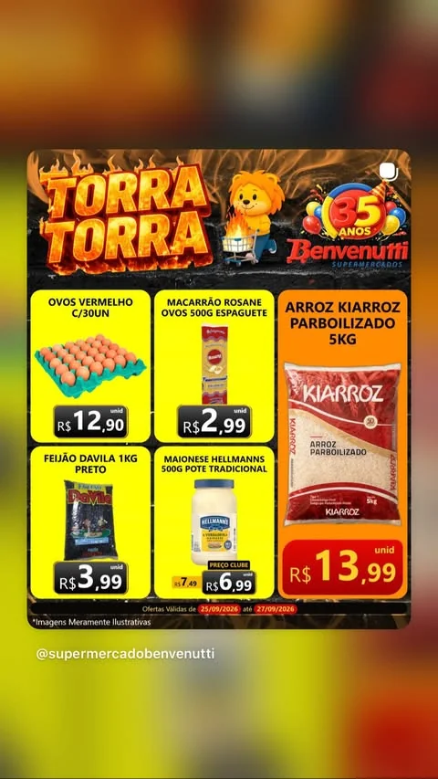 Encarte Supermercados Benvenutti
