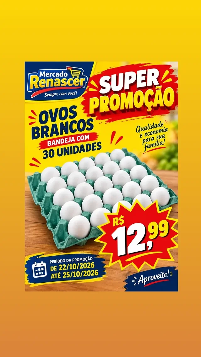 Encarte Mercado Renascer