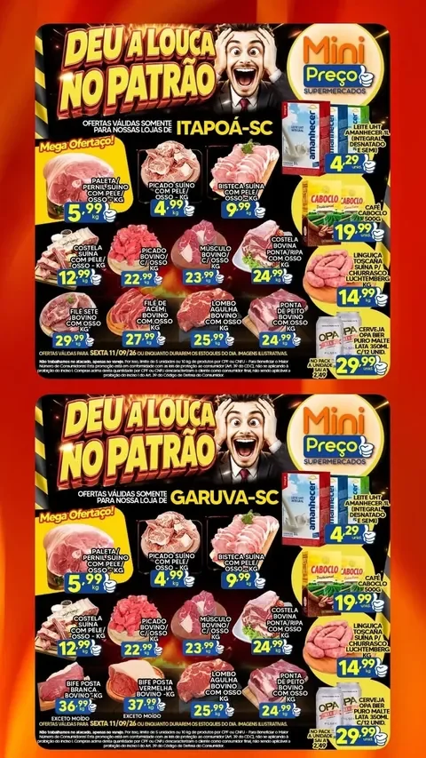 Encarte Mini Preço Supermercados