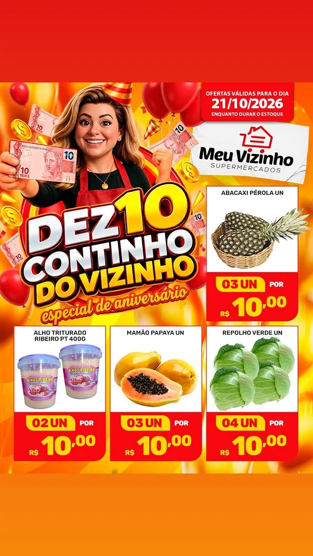 Encarte Supermercados Meu Vizinho
