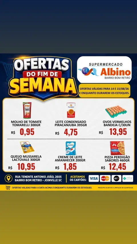 Encarte Supermercado Albino