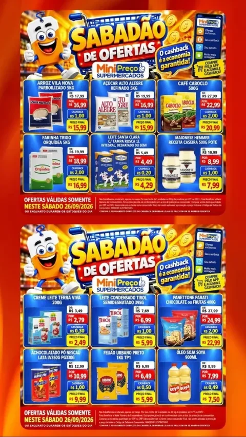 Encarte Mini Preço Supermercados