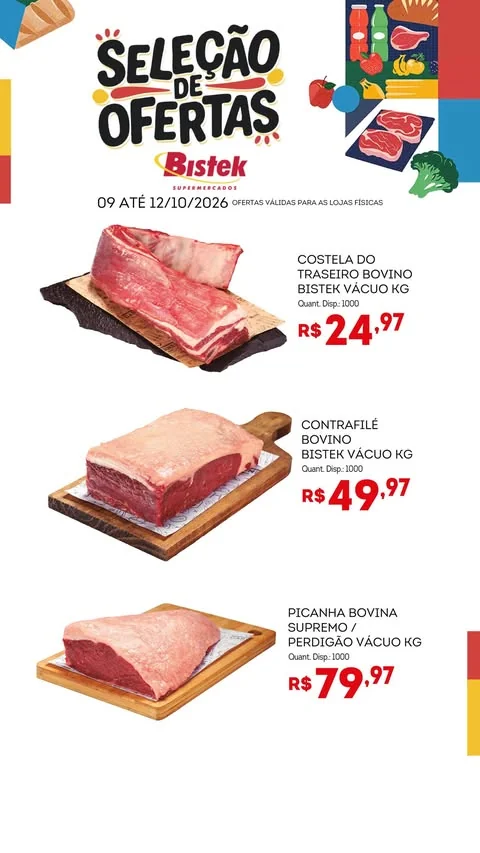 Encarte Bistek Supermercados