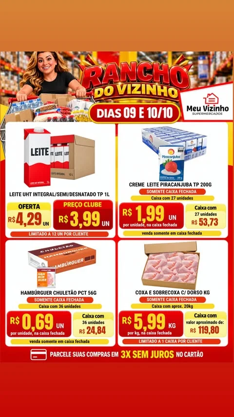 Encarte Supermercados Meu Vizinho