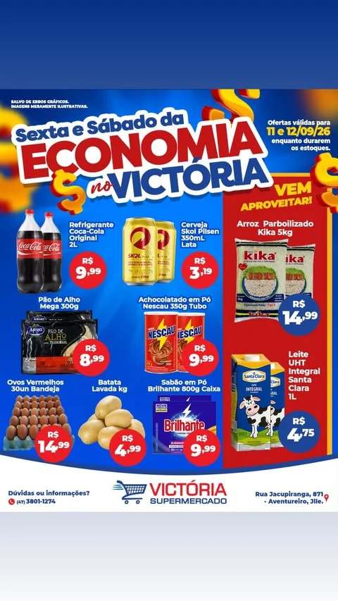 Encarte Supermercado Victória