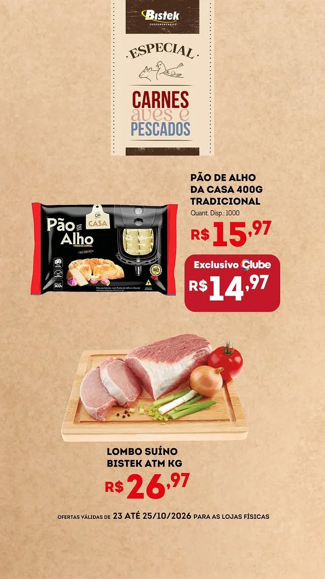Encarte Bistek Supermercados