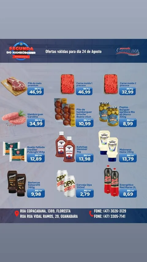 Encarte Supermercado Carolina