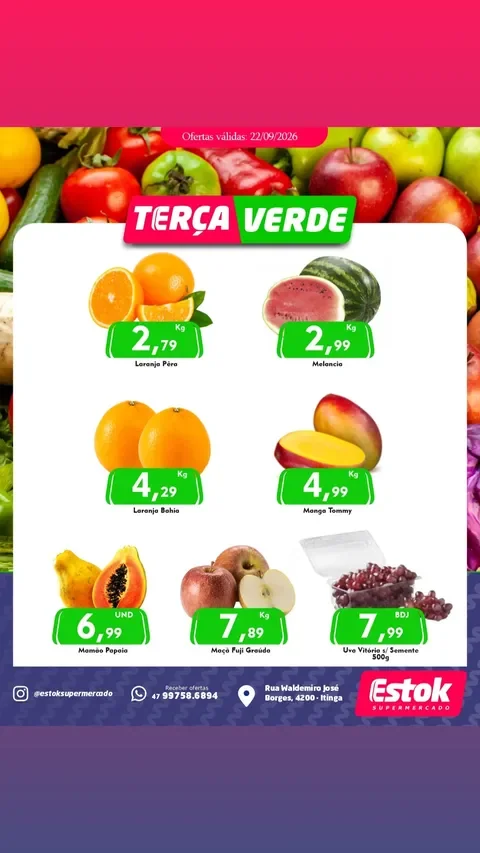 Encarte Estok Supermercado