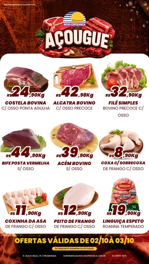 Encarte Supermercado Nova Esperanca