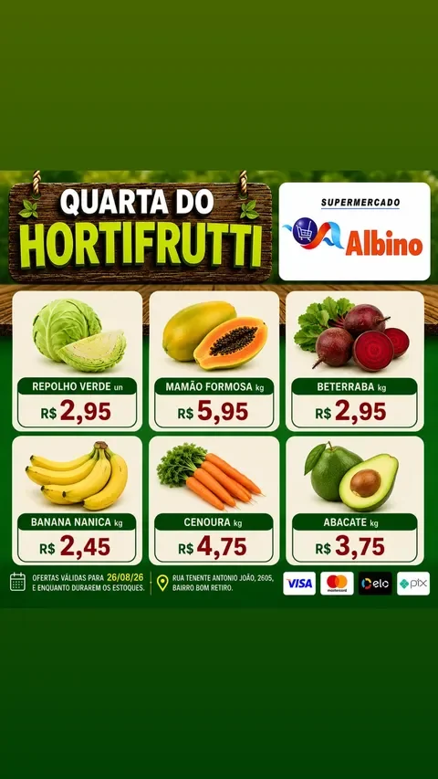 Encarte Supermercado Albino