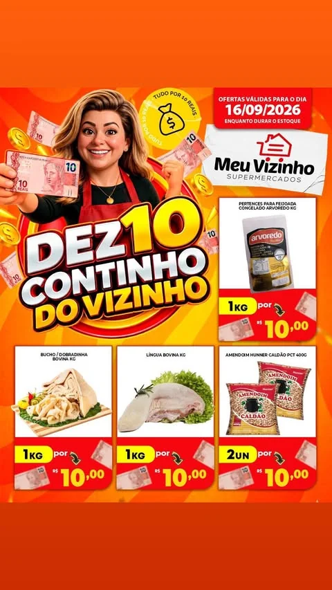Encarte Supermercados Meu Vizinho