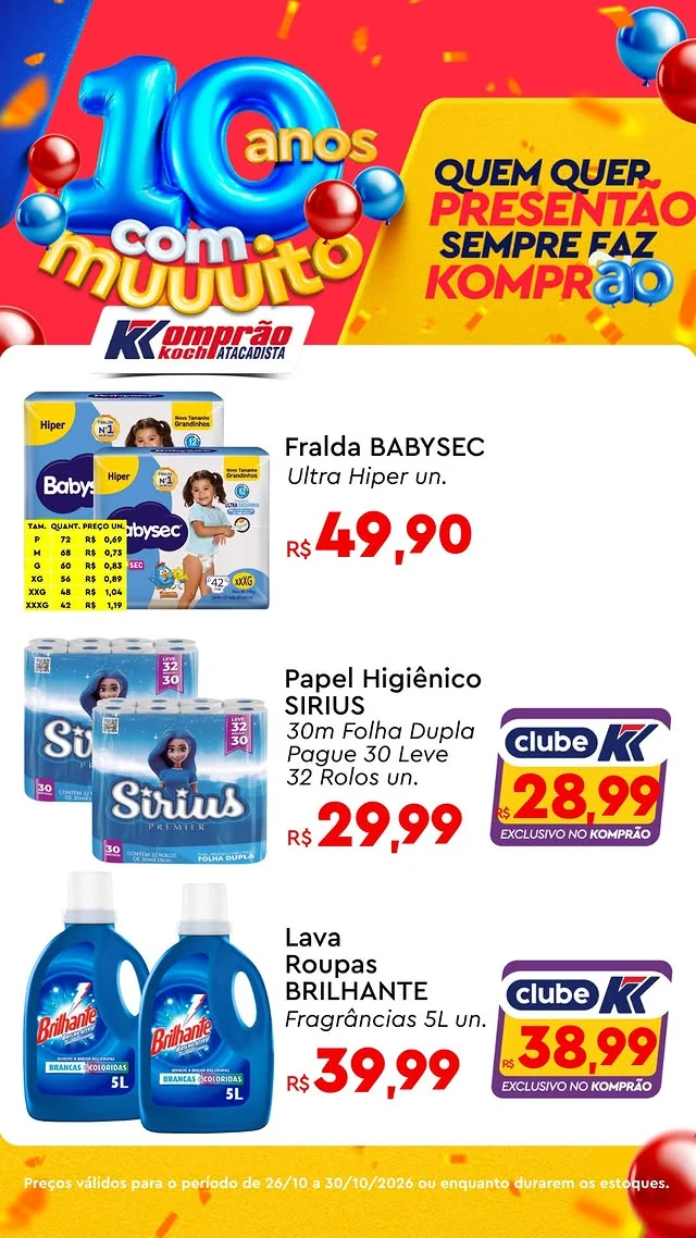 Encarte Komprão Koch Atacadista