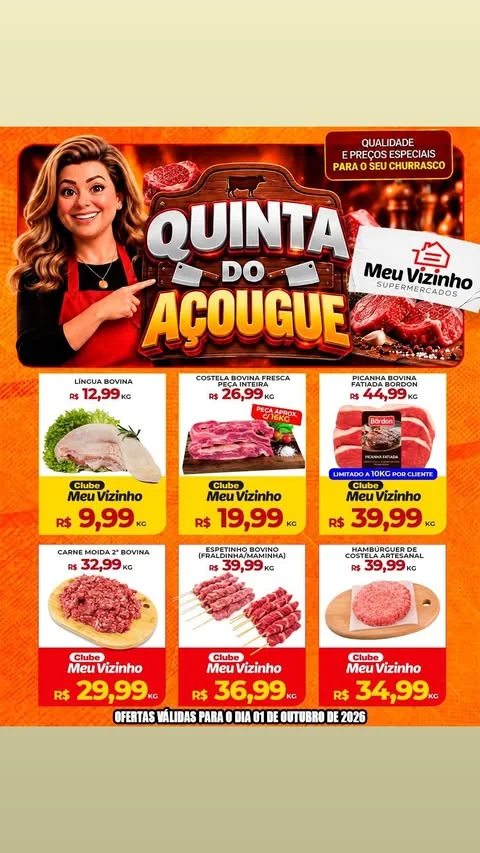 Encarte Supermercados Meu Vizinho