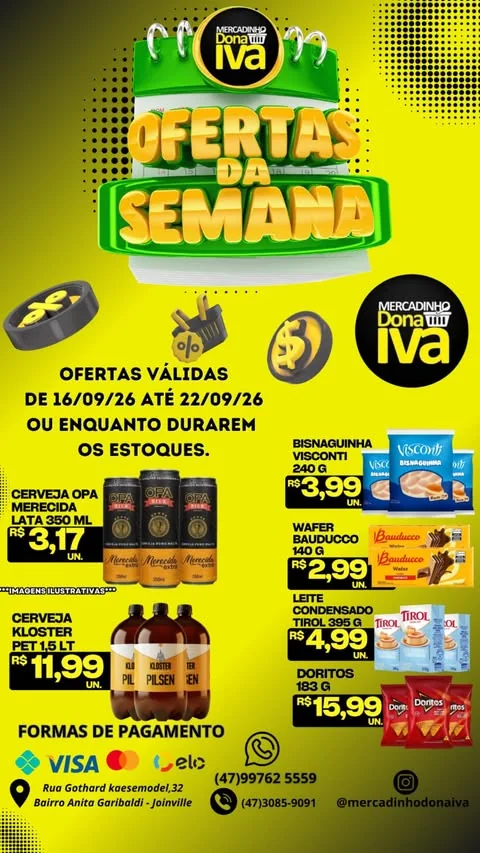 Encarte Mercadinho Dona Iva