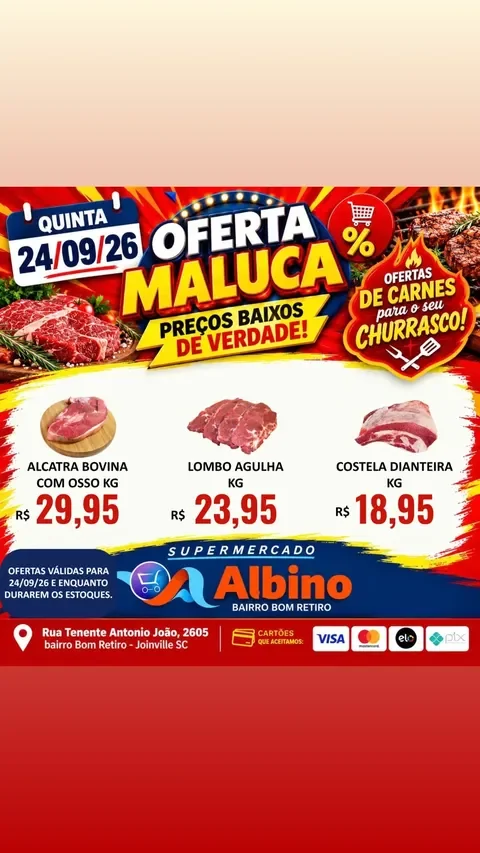 Encarte Supermercado Albino