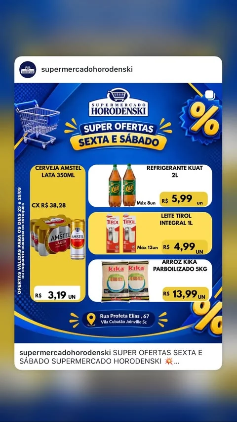 Encarte Supermercado Horodenski